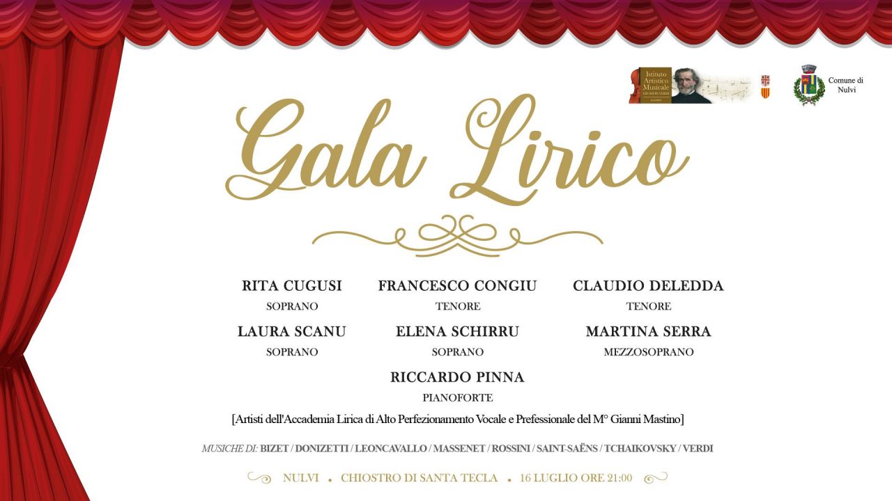 Gala Lirico alla Chiesa Santa Tecla di Nulvi