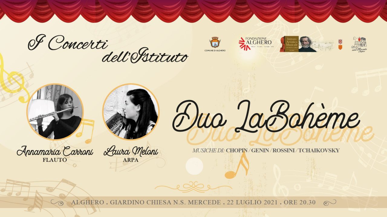 Duo Bohème | I Concerti dell'Istituto