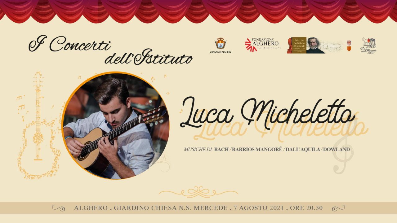 I Concerti dell'Istituto, Luca Micheletto