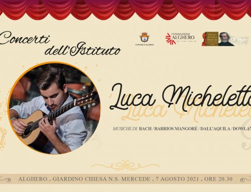 I Concerti dell’Istituto, Luca Micheletto